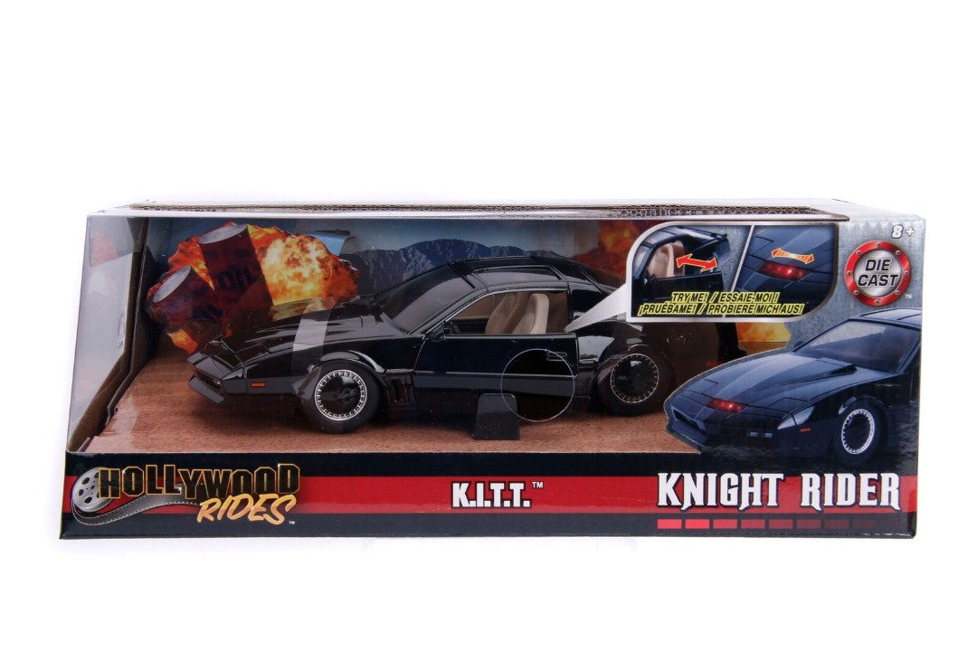 Jada 1/24 "Hollywood Rides" Knight Rider K.I.T.T. with lights – image 5