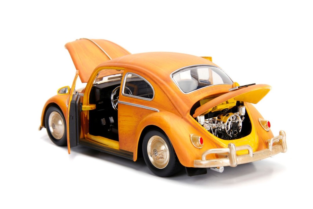 Jada 1/24 "Hollywood Rides" VW Beetle - Bumblebee w Charlie – image 6