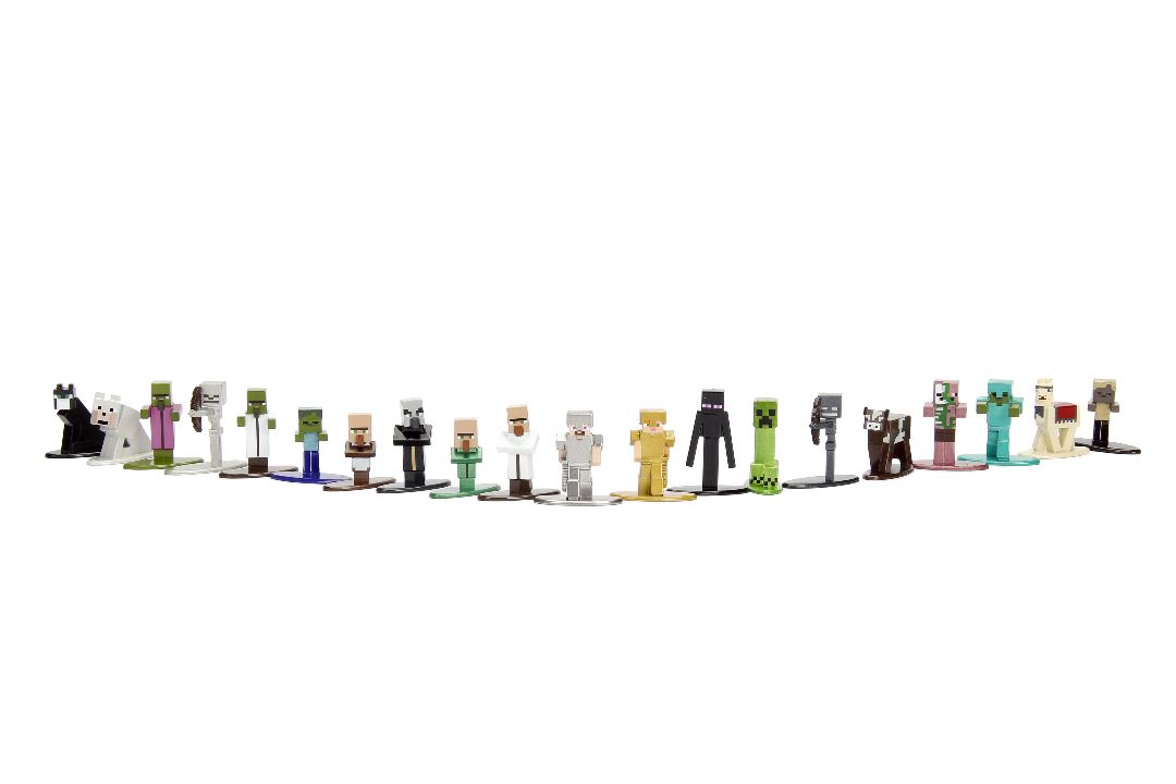 Jada 1.65" Nano Metalfigs Minecraft : 20-Pack W1 – image 3