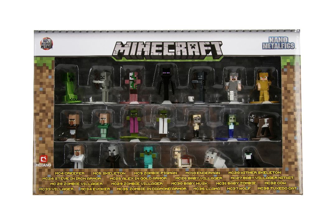Jada 1.65" Nano Metalfigs Minecraft : 20-Pack W1 – image 5