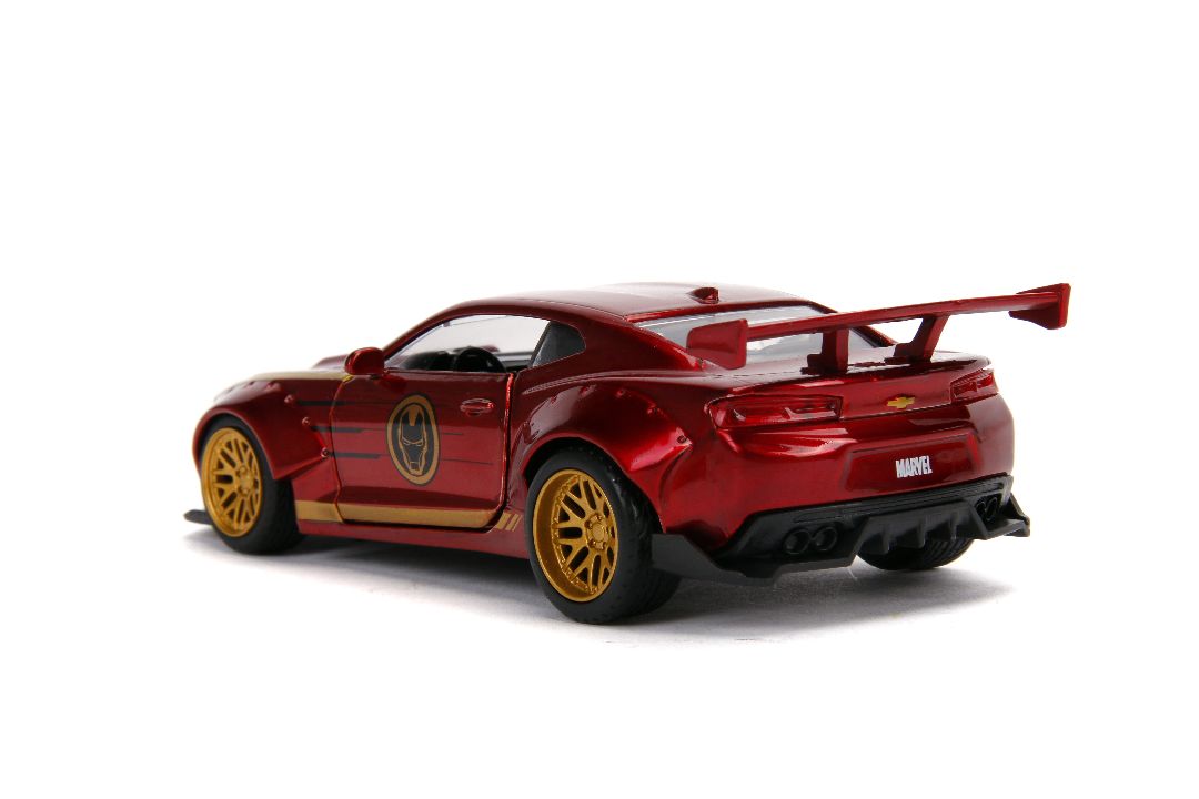 Jada 1/32 "Hollywood Rides" 2016 Chevy Camaro SS (Iron Man) – image 3
