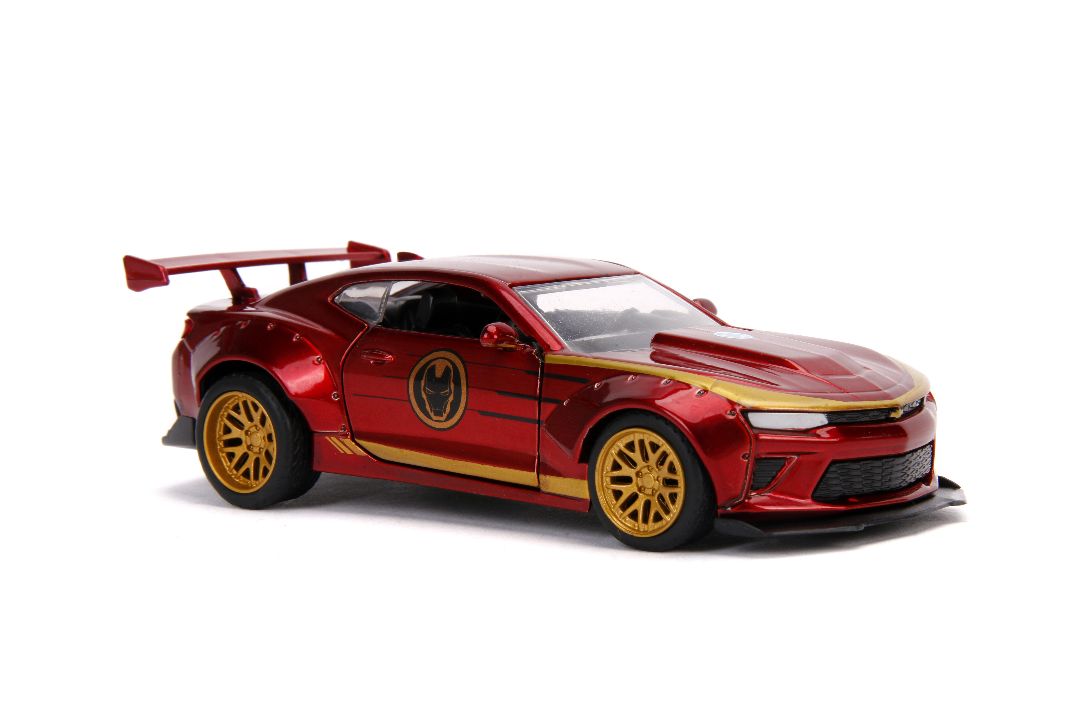 Jada 1/32 "Hollywood Rides" 2016 Chevy Camaro SS (Iron Man) – image 7