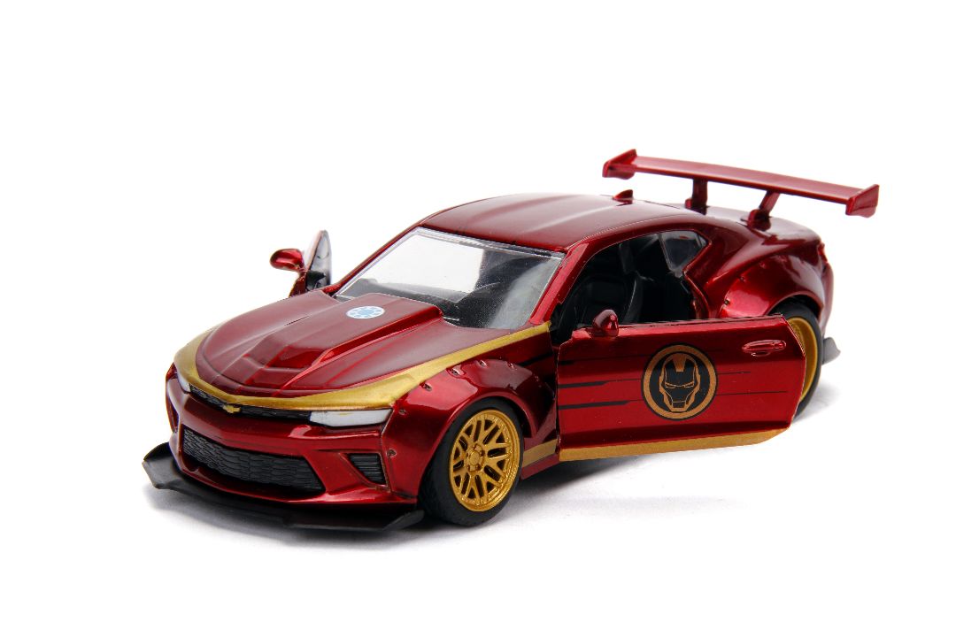 Jada 1/32 "Hollywood Rides" 2016 Chevy Camaro SS (Iron Man) – image 10