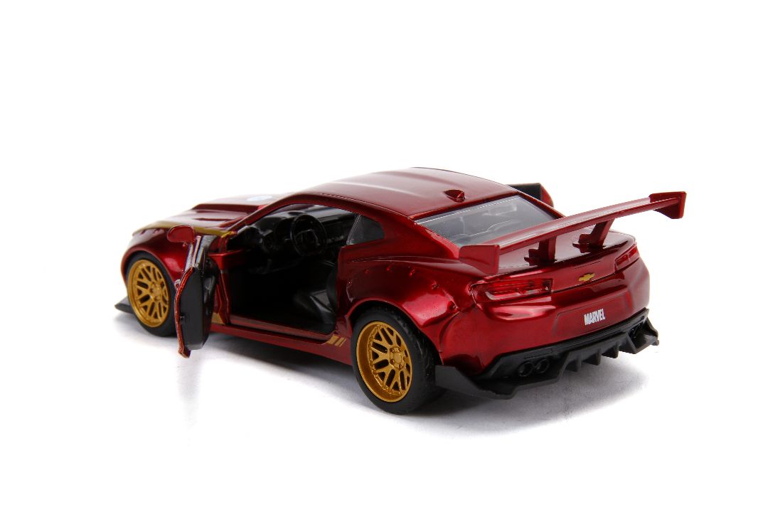Jada 1/32 "Hollywood Rides" 2016 Chevy Camaro SS (Iron Man) – image 11