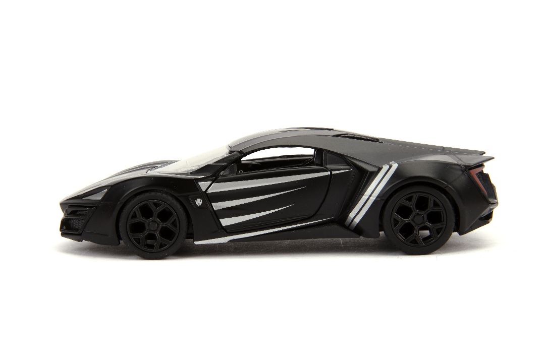 Jada 1/32 "Hollywood Rides" Lykan Hypersport (Black Panther) – image 2