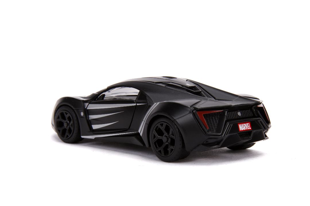 Jada 1/32 "Hollywood Rides" Lykan Hypersport (Black Panther) – image 3