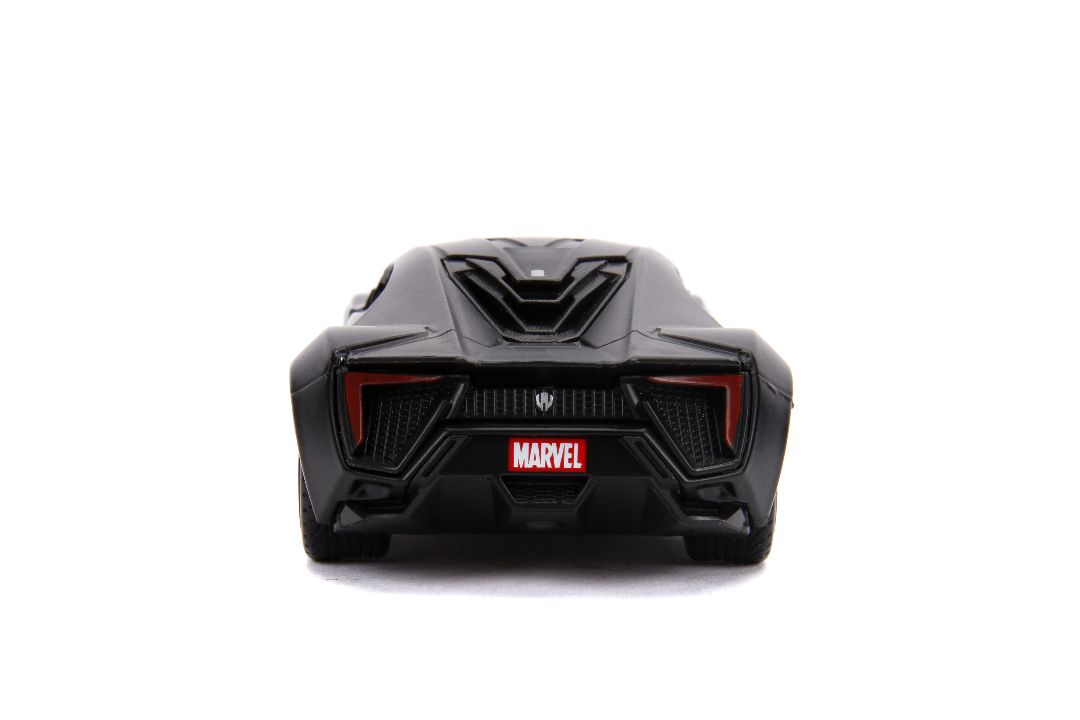 Jada 1/32 "Hollywood Rides" Lykan Hypersport (Black Panther) – image 4