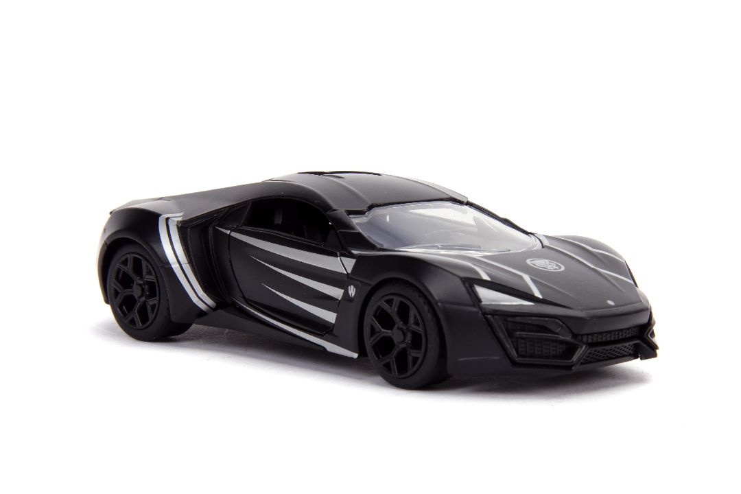 Jada 1/32 "Hollywood Rides" Lykan Hypersport (Black Panther) – image 7