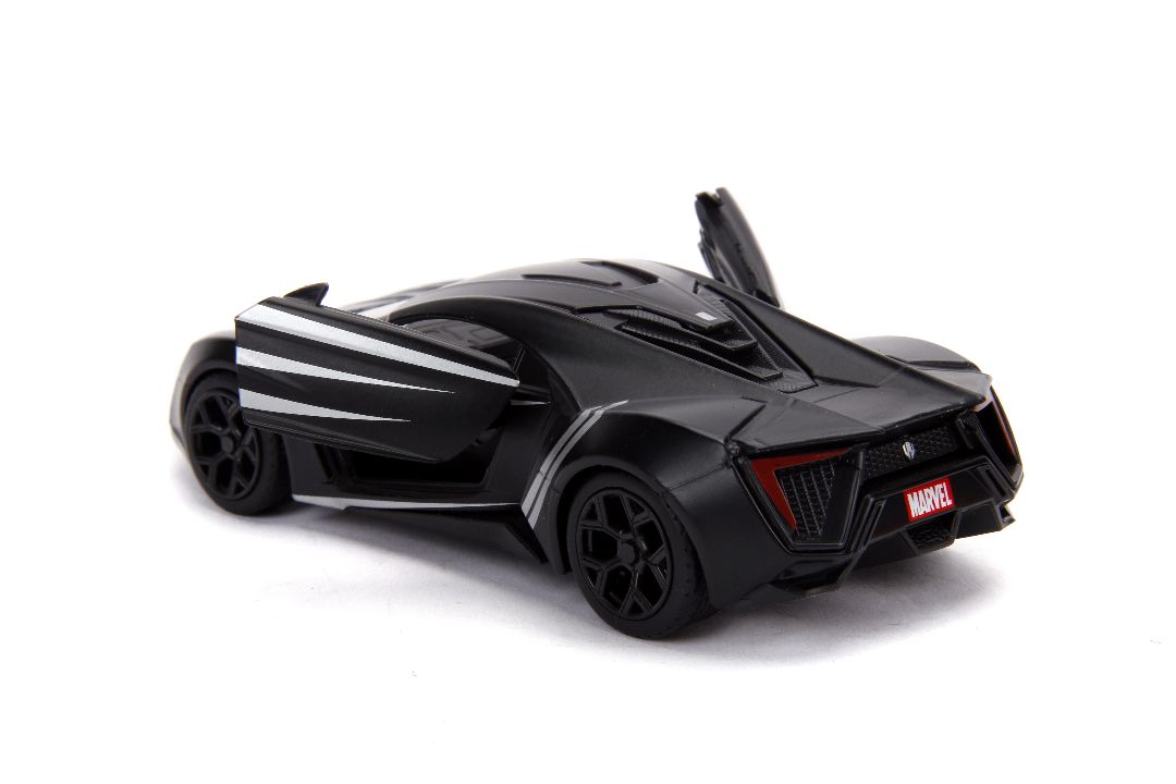 Jada 1/32 "Hollywood Rides" Lykan Hypersport (Black Panther) – image 11