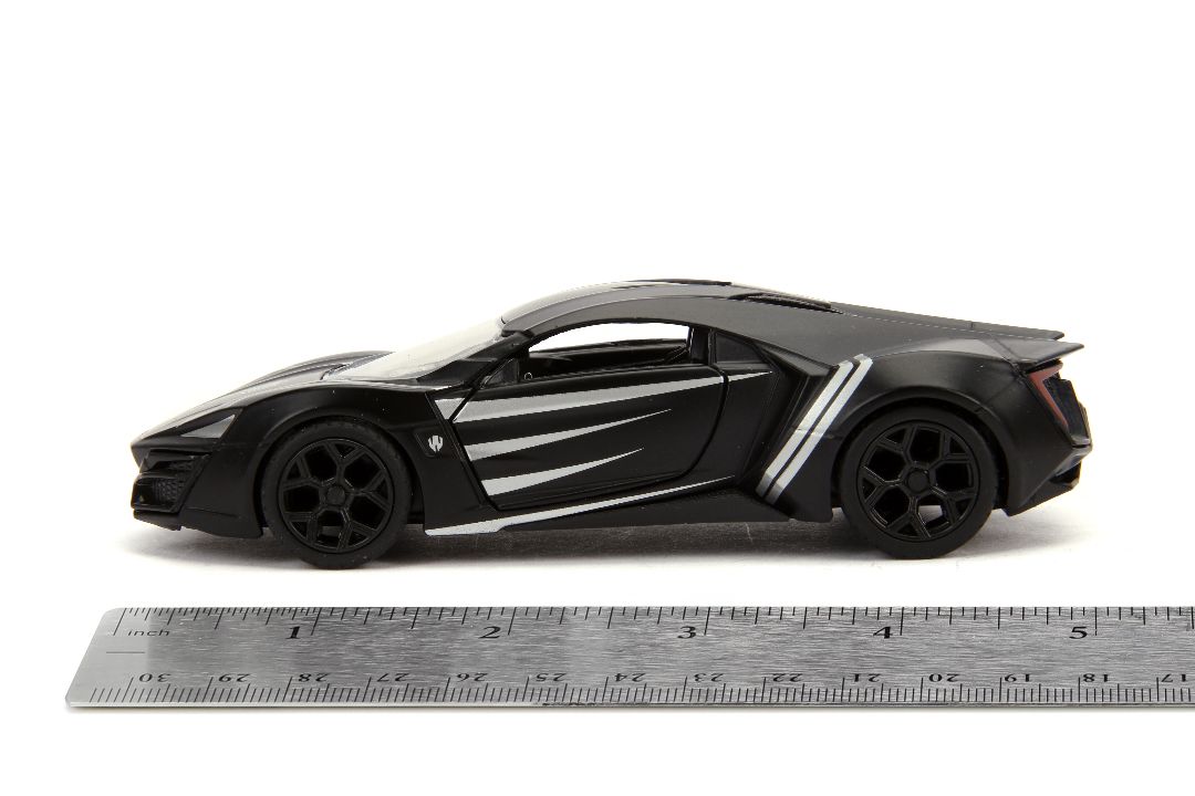 Jada 1/32 "Hollywood Rides" Lykan Hypersport (Black Panther) – image 12