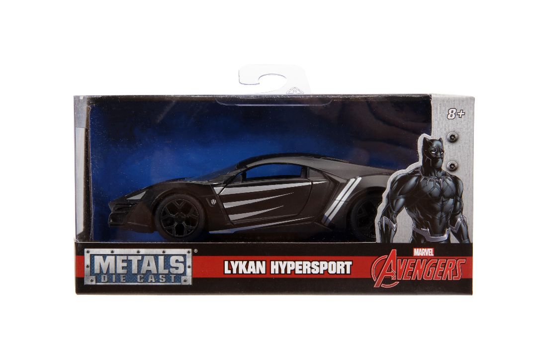 Jada 1/32 "Hollywood Rides" Lykan Hypersport (Black Panther) – image 13