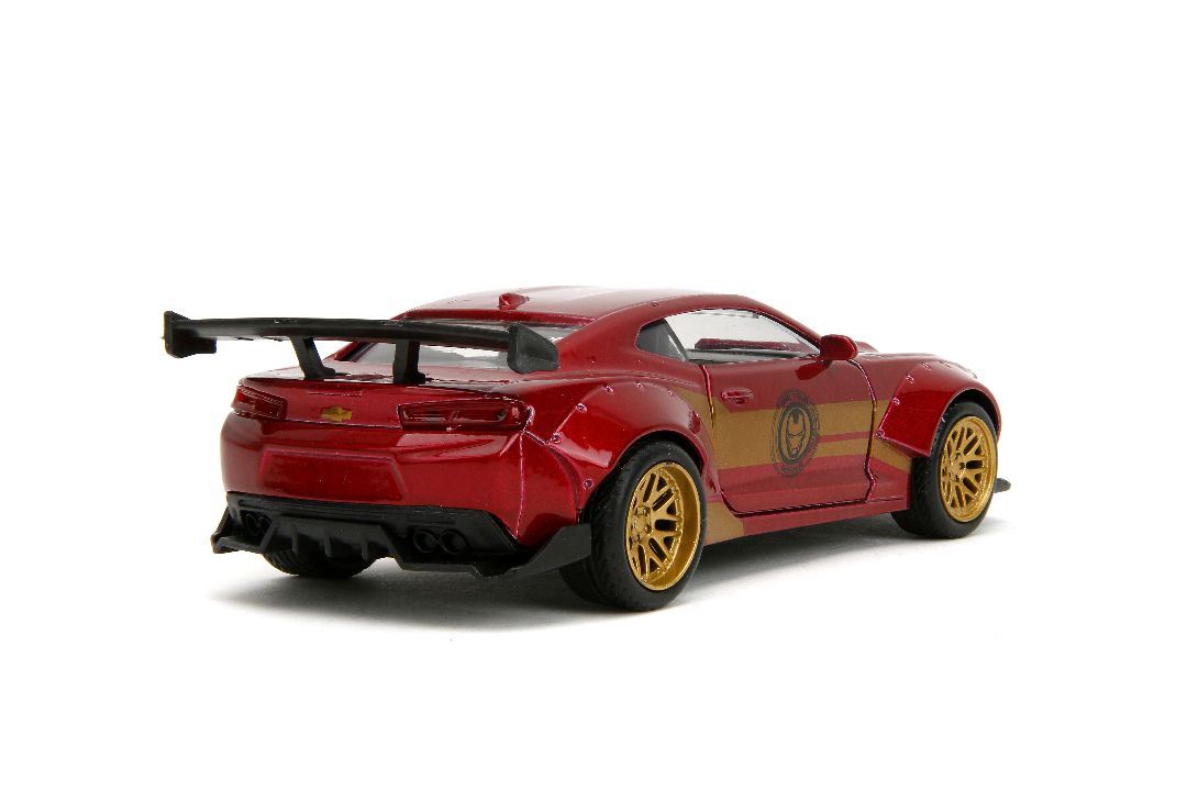 Jada 1/32 "Hollywood Rides" Marvel 2016 Camaro SS w/Iron Man – image 10