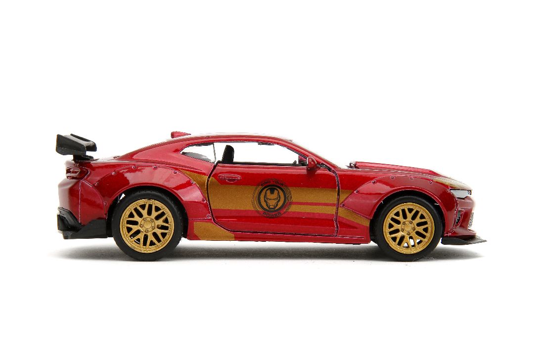 Jada 1/32 "Hollywood Rides" Marvel 2016 Camaro SS w/Iron Man – image 11