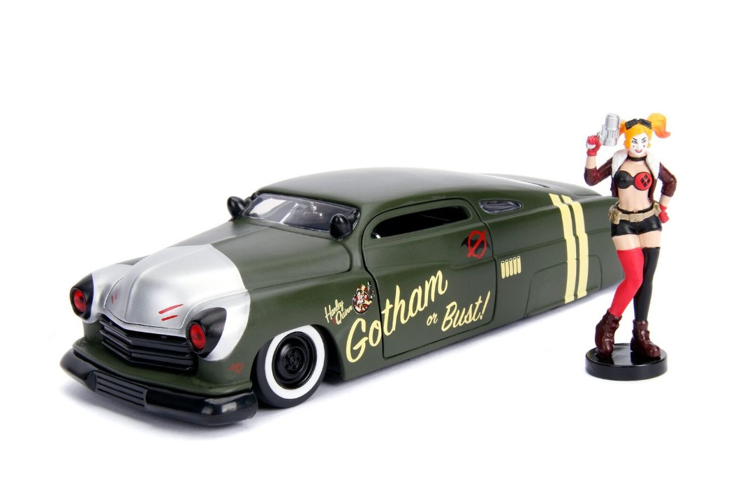 Jada 1/24 "DC Comics Bombshells" 1951 Mercury with Harley Quinn – image 3