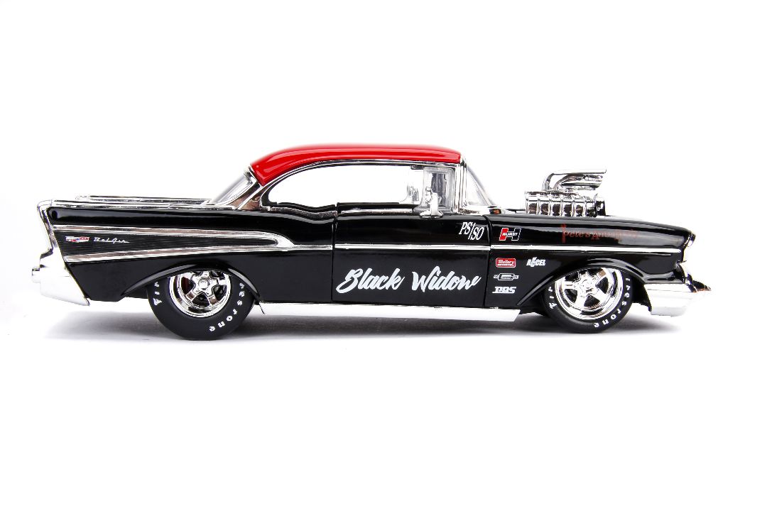 Jada 1/24 "BIGTIME Muscle "1957 Chevy Bel Air – image 6