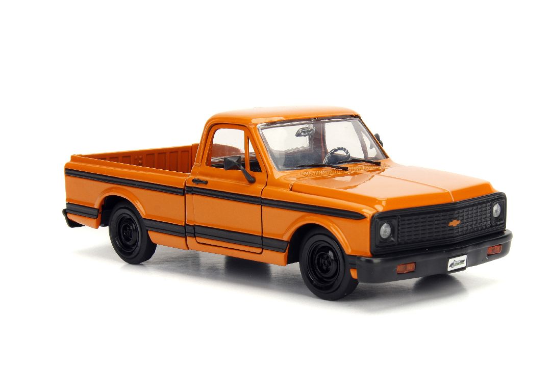 Jada 1/24 "Just Trucks" - 1972 Chevy Cheyenne Pickup w/ Rack – image 12