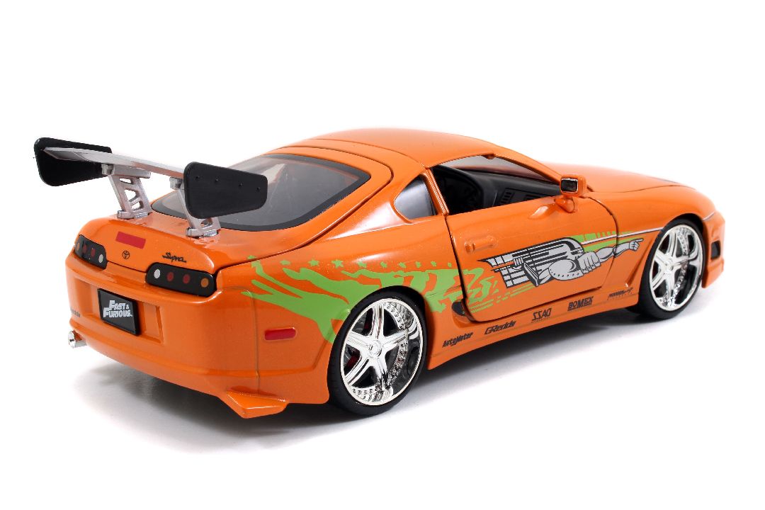 Jada 1/24 "Fast & Furious" Brian's Toyota Supra w/Brian Figure – image 15