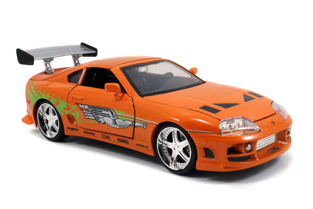 Jada 1/24 "Fast & Furious" Brian's Toyota Supra w/Brian Figure – image 14