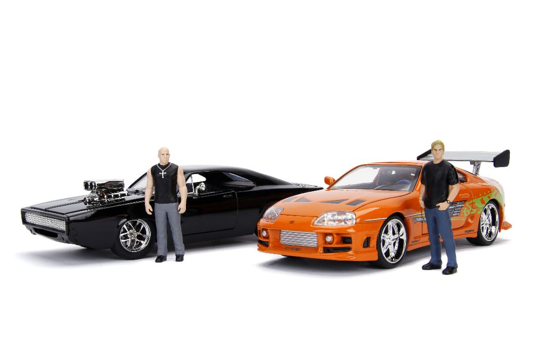 Jada 1/24 "Fast & Furious" Brian's Toyota Supra w/Brian Figure – image 17