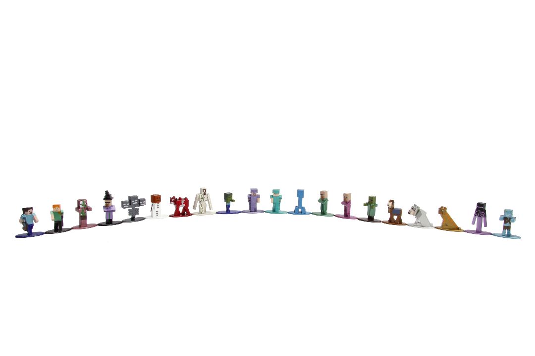 Jada 1.65" Nano Metalfigs Minecraft : 20-Pack W2 – image 2