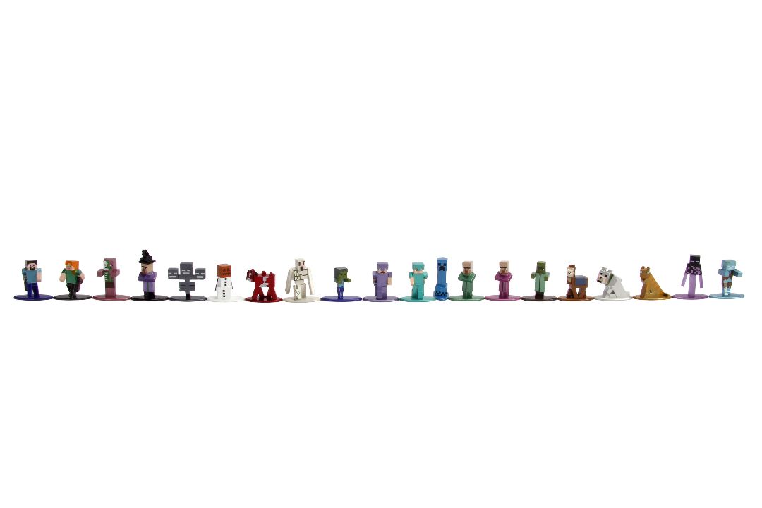 Jada 1.65" Nano Metalfigs Minecraft : 20-Pack W2 – image 3