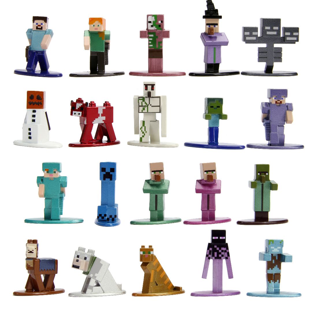 Jada 1.65" Nano Metalfigs Minecraft : 20-Pack W2 – image 4