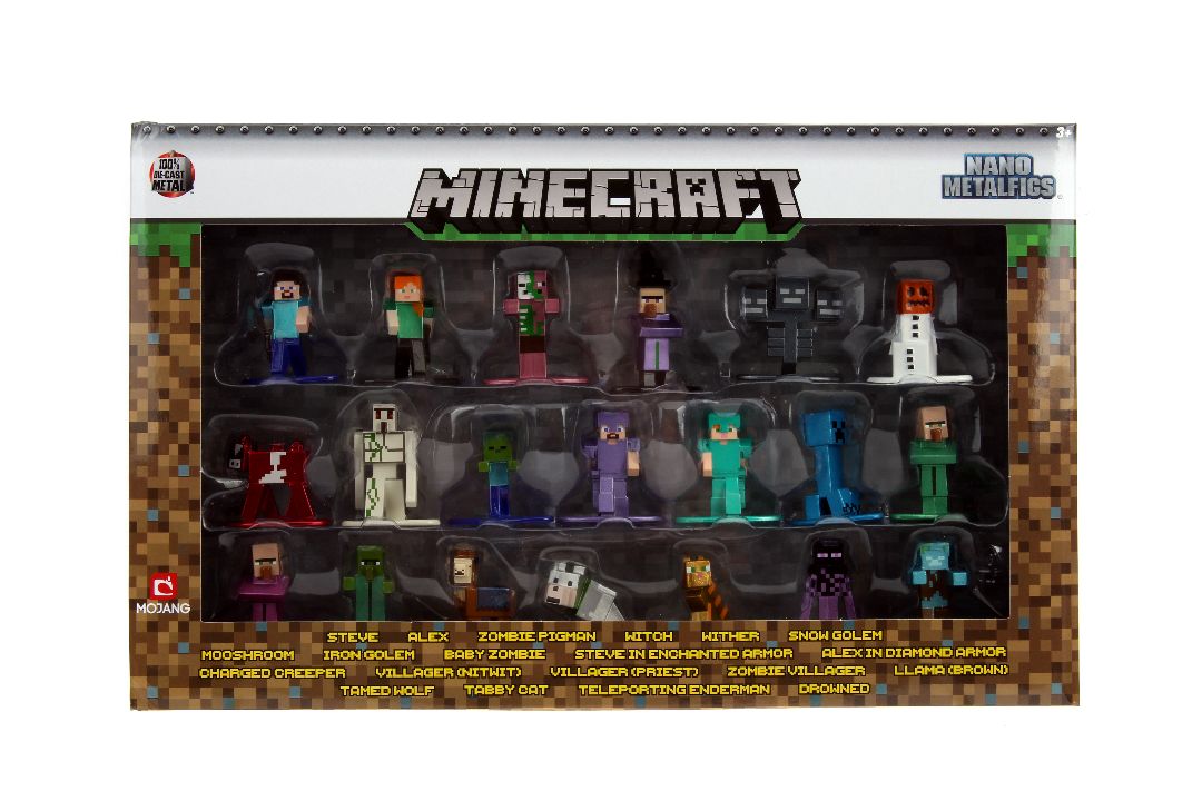 Jada 1.65" Nano Metalfigs Minecraft : 20-Pack W2 – image 5