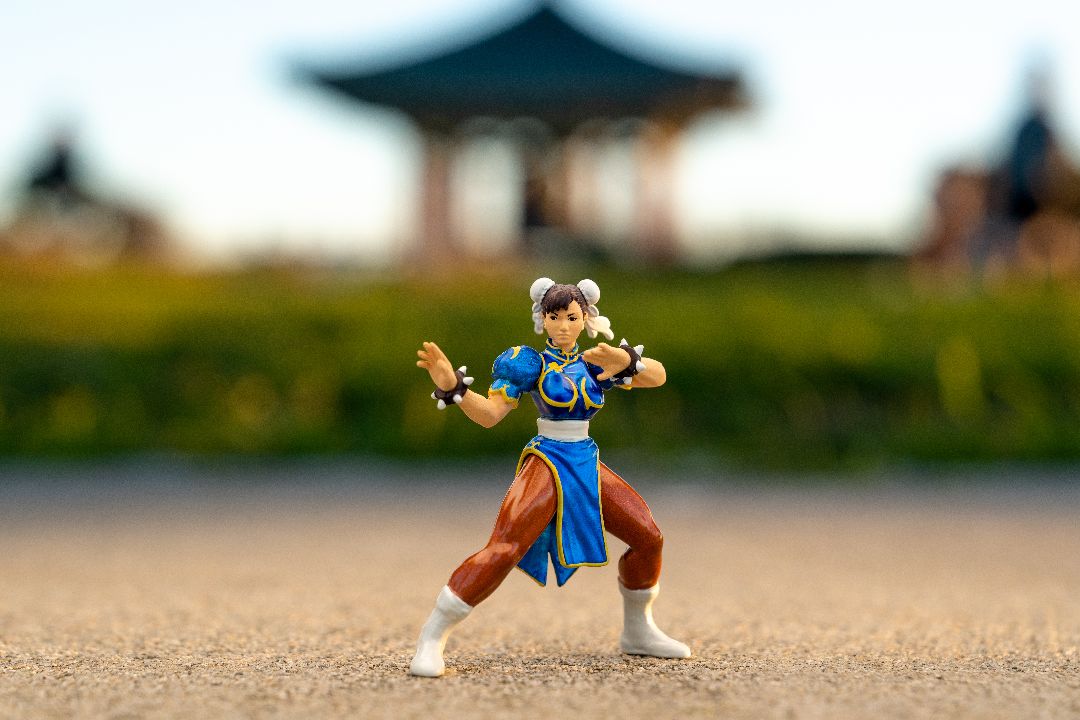 Jada 1/24 "Hollywood Rides" Street Fighter 1993 Rx-7 W/Chun-Li – image 26