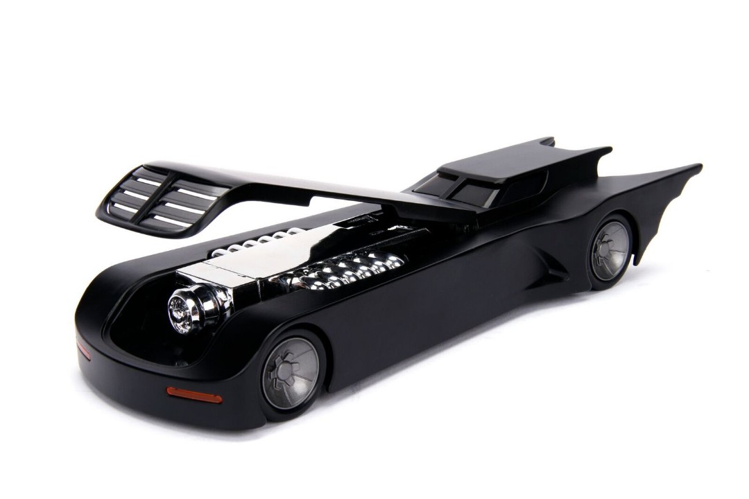 Jada 1/24 "Batman Animated Series" Batmobile W/Batman Figure – image 4