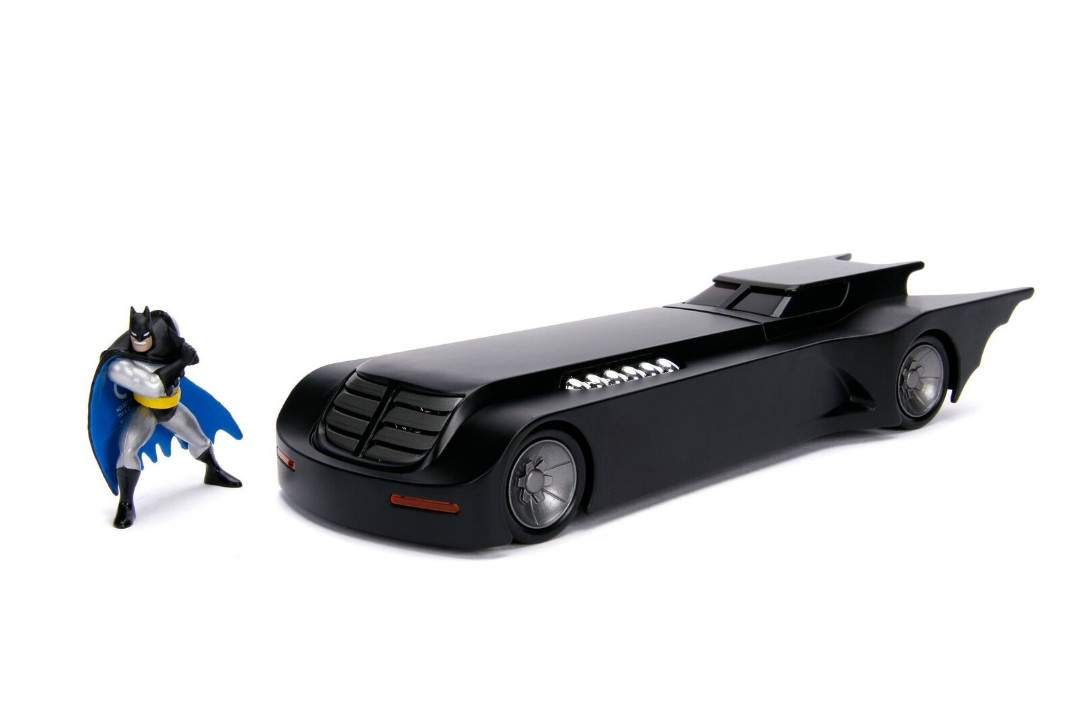 Jada 1/24 "Batman Animated Series" Batmobile W/Batman Figure – image 5