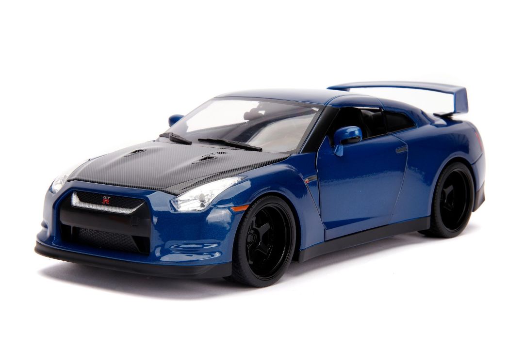 Jada 1/18 "Fast & Furious" Brian's Nissan GT-R (R35) w/figure thumbnail 4