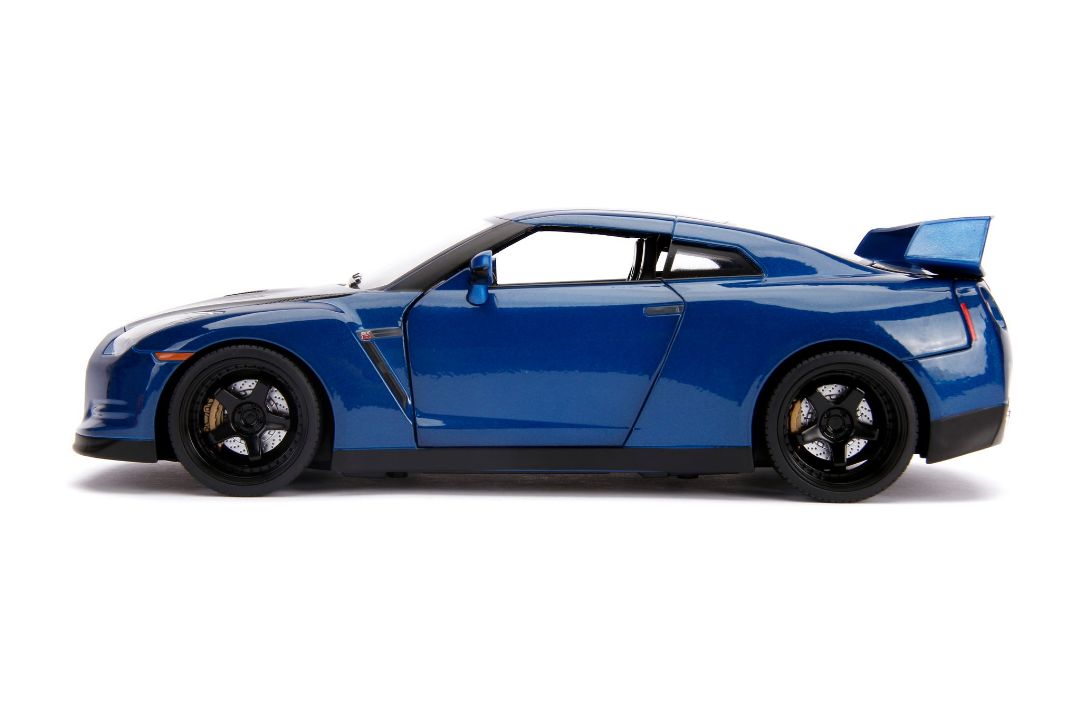 Jada 1/18 "Fast & Furious" Brian's Nissan GT-R (R35) w/figure thumbnail 7