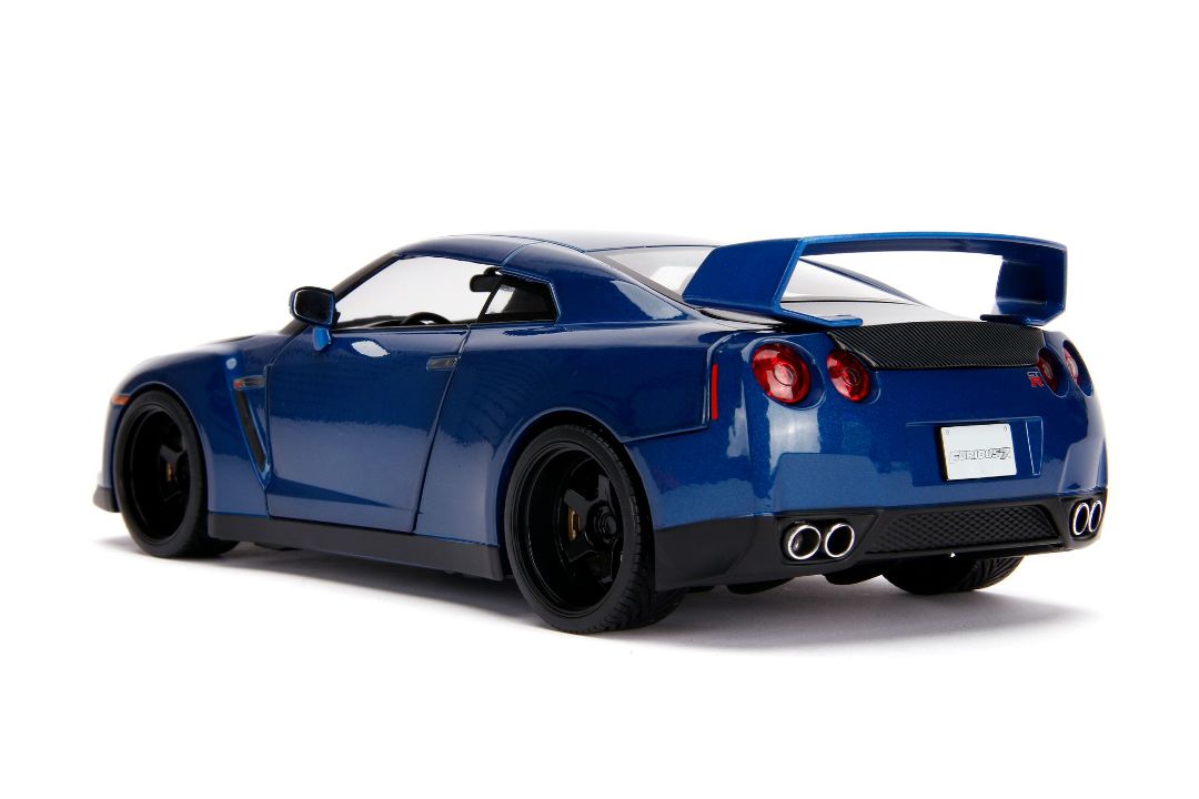Jada 1/18 "Fast & Furious" Brian's Nissan GT-R (R35) w/figure thumbnail 8