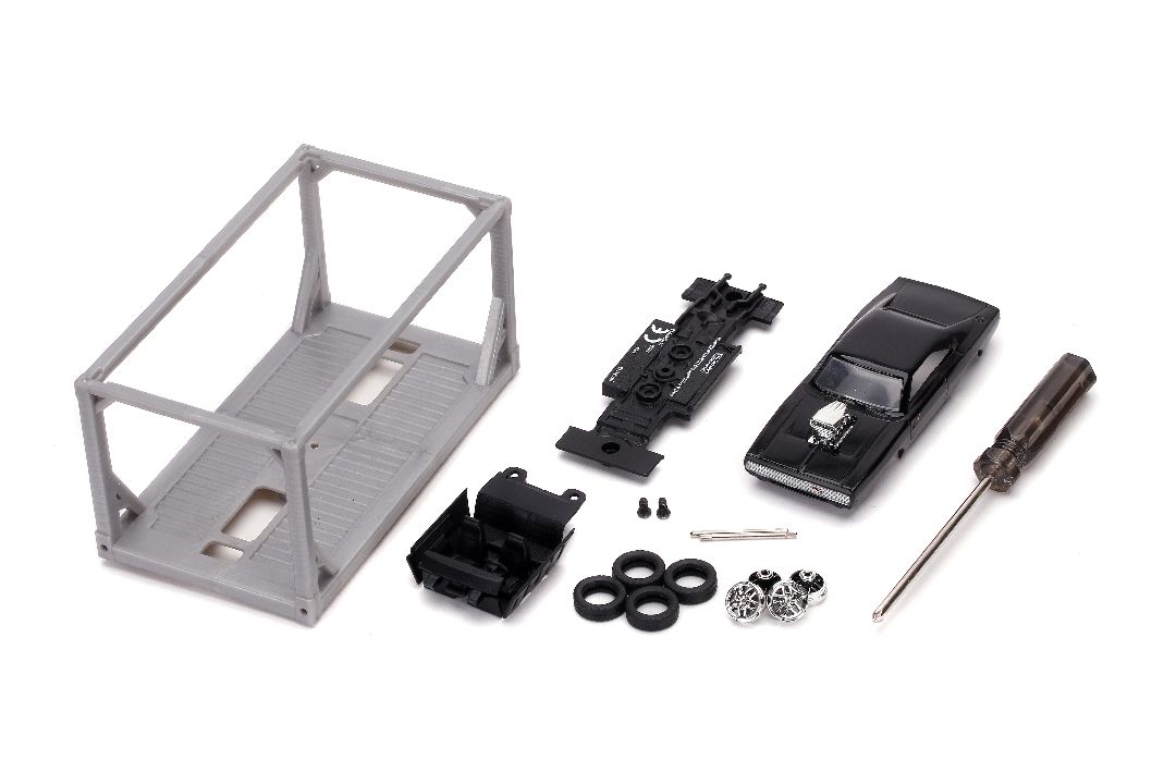 Jada 1/55 "Fast & Furious" Build N' Collect Dom's Dodge Charger – image 3