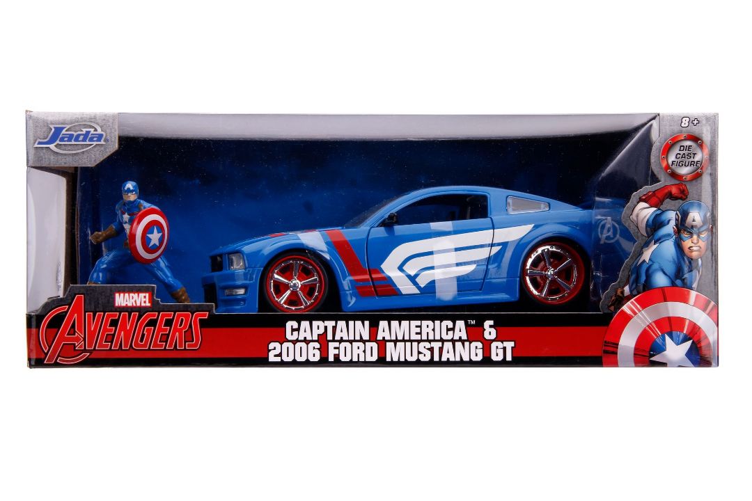 Jada 1/24 "Hollywood Rides" 2006 Ford Mustang GT w/ figure – image 3