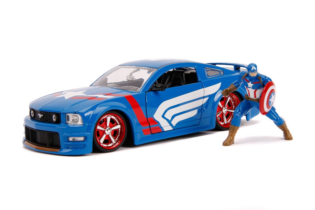 Jada 1/24 "Hollywood Rides" 2006 Ford Mustang GT w/ figure – image 7