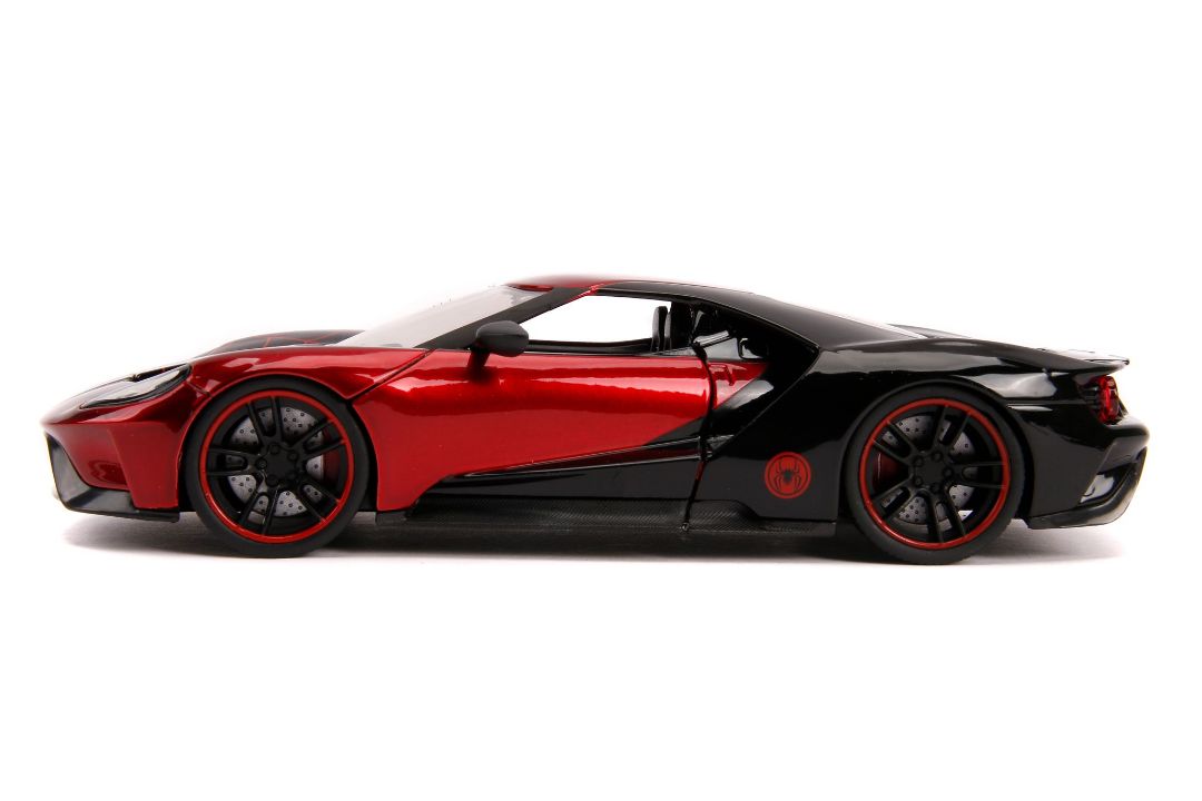 Jada 1/24 "Hollywood Rides" 2017 Ford GT with Miles Morales – image 5