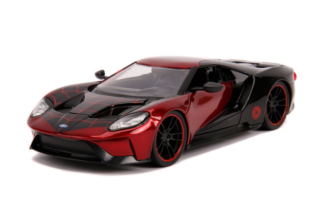 Jada 1/24 "Hollywood Rides" 2017 Ford GT with Miles Morales – image 3