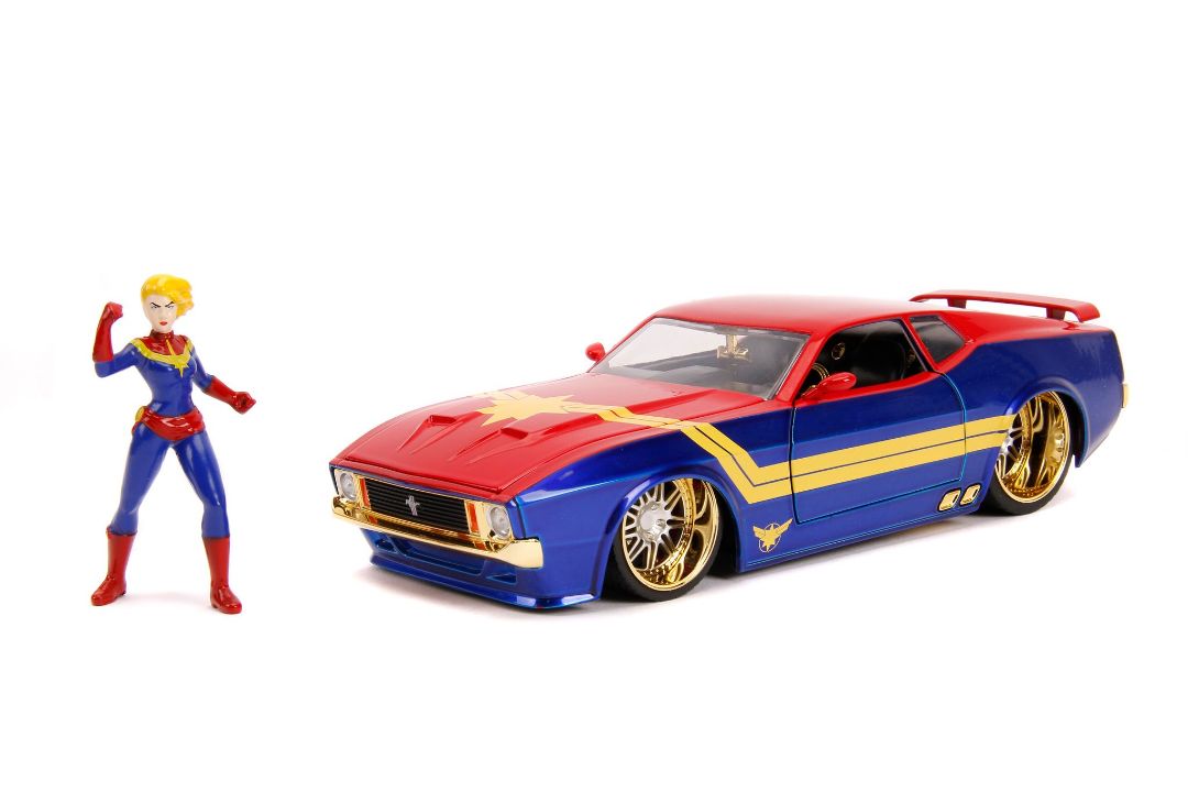 Jada 1/24 "Hollywood Rides" 1973 Ford Mustang Mach 1 – image 3