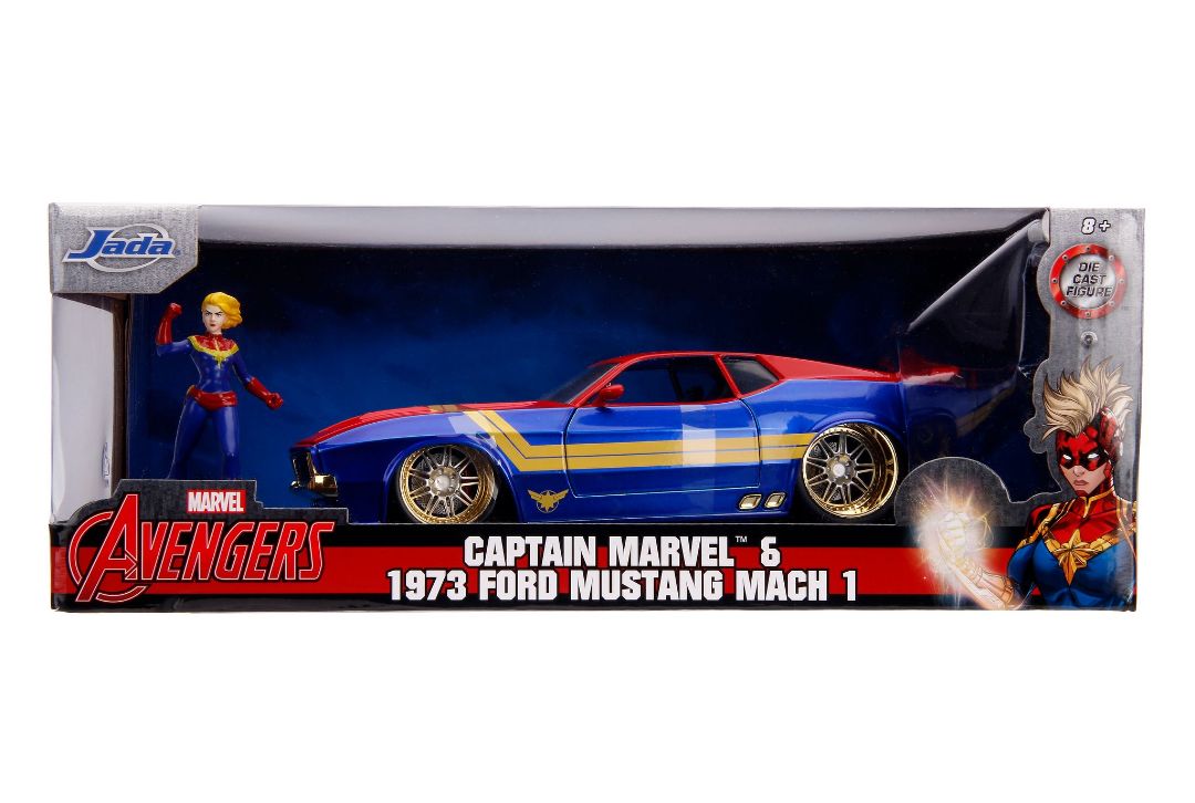 Jada 1/24 "Hollywood Rides" 1973 Ford Mustang Mach 1 – image 6