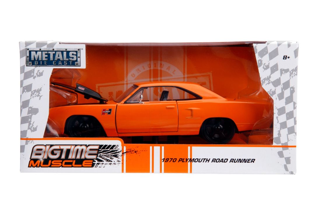 Jada 1/24 "BIGTIME Muscle" 1970 Plymouth Road Runner – image 5