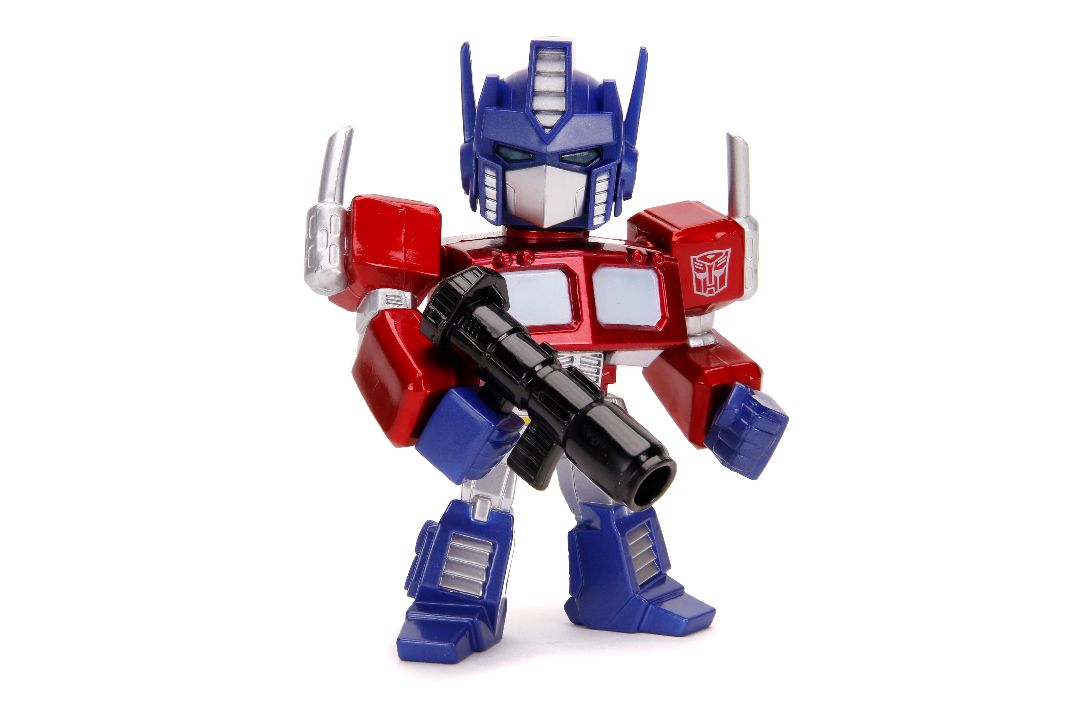 Jada 4" Metalfigs Transformers - G1 Optimus Prime w/Light – image 2