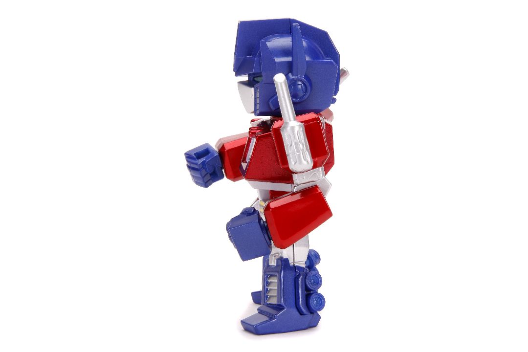 Jada 4" Metalfigs Transformers - G1 Optimus Prime w/Light – image 5