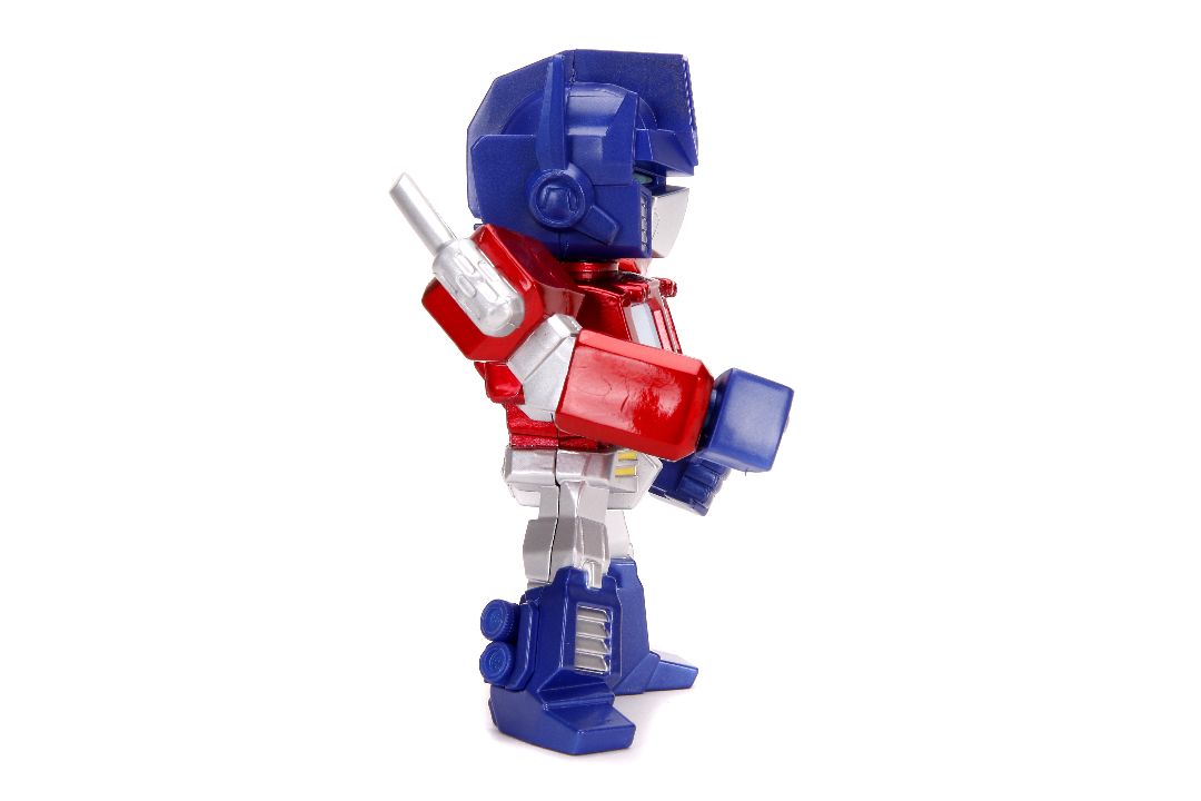 Jada 4" Metalfigs Transformers - G1 Optimus Prime w/Light – image 7