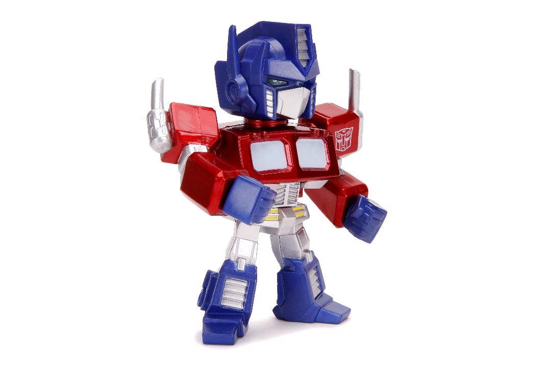Jada 4" Metalfigs Transformers - G1 Optimus Prime w/Light – image 8