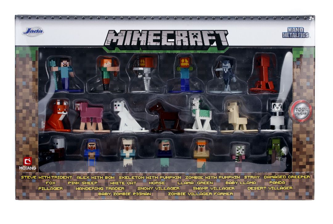 Jada 1.65" Nano Metalfigs Minecraft : 20-Pack W3 – image 4