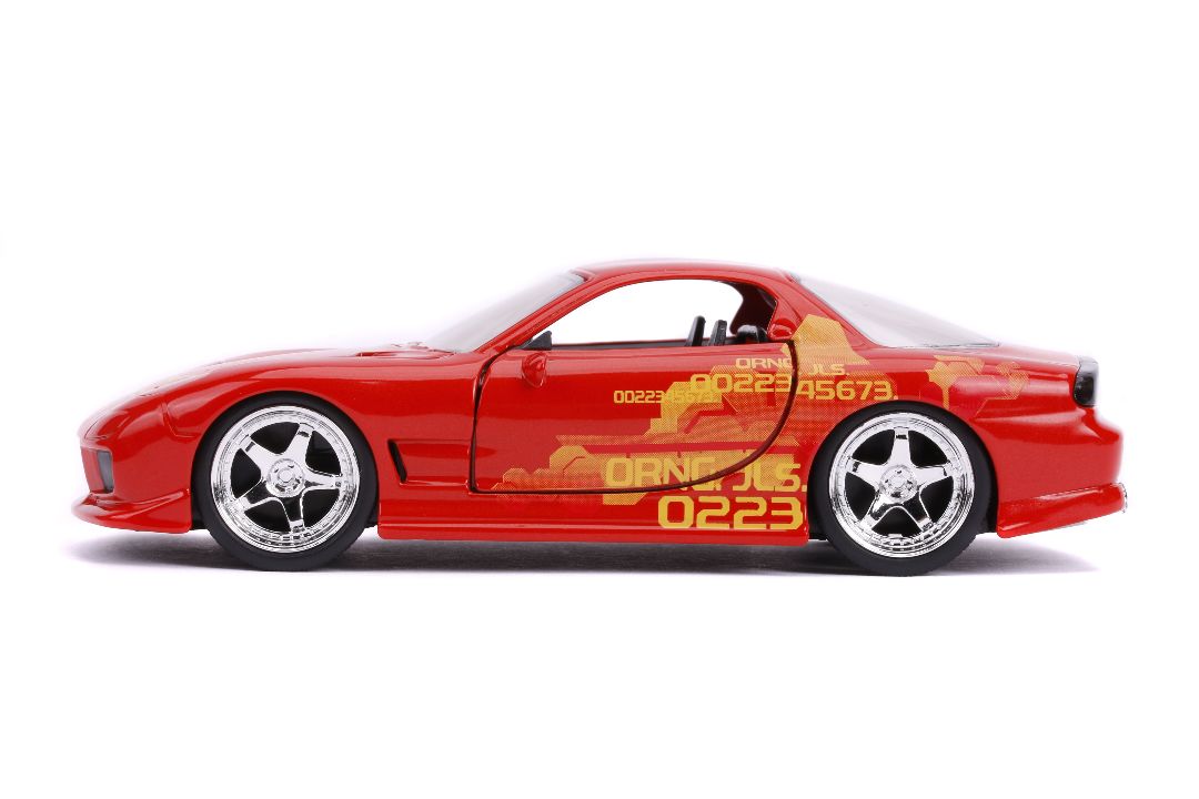 Jada 1/32 "Fast & Furious" Orange Julius' Mazda RX-7 – image 3