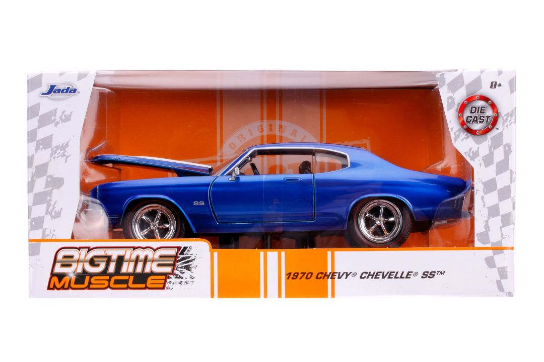 Jada 1/24 "BIGTIME Muscle" 1970 Chevy Chevelle SS – image 3