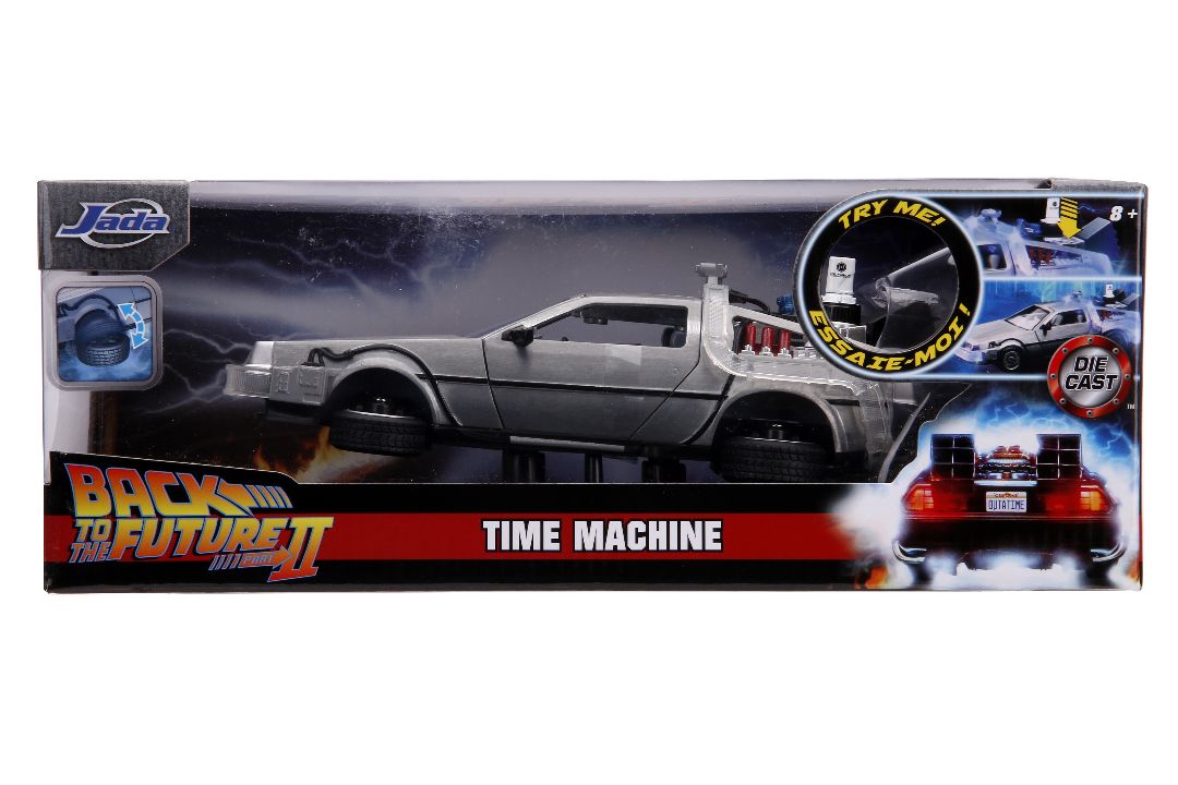 Jada 1/24 "Hollywood Rides" Back To The Future II Time Machine – image 11