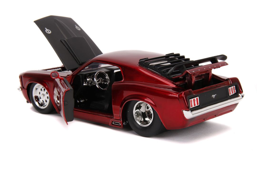 Jada 1/24 "BIGTIME Muscle" 1970 Ford Mustang Boss 429 - Red – image 3